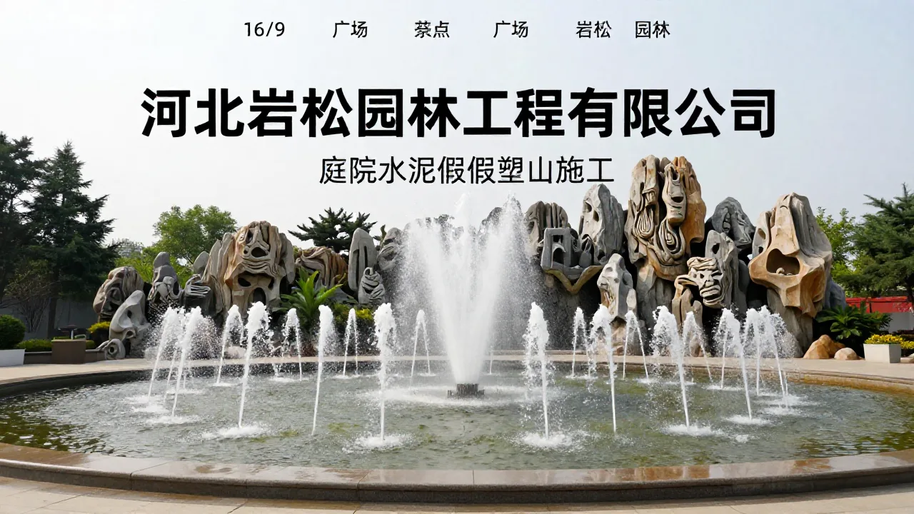 河北岩松园林工程有限公司 首页主视觉
